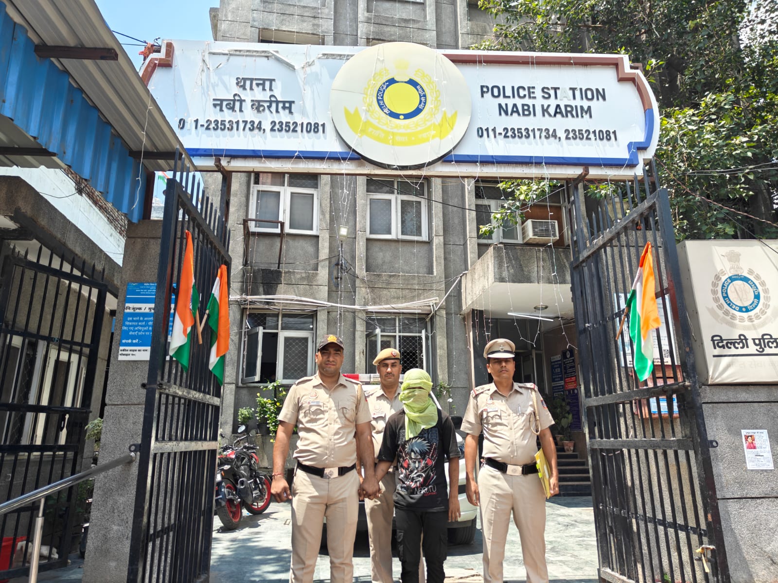 दिल्ली के पहाड़गंज में मोबाइल स्नैचर गिरफ्तार, चोरी का फोन बरामद