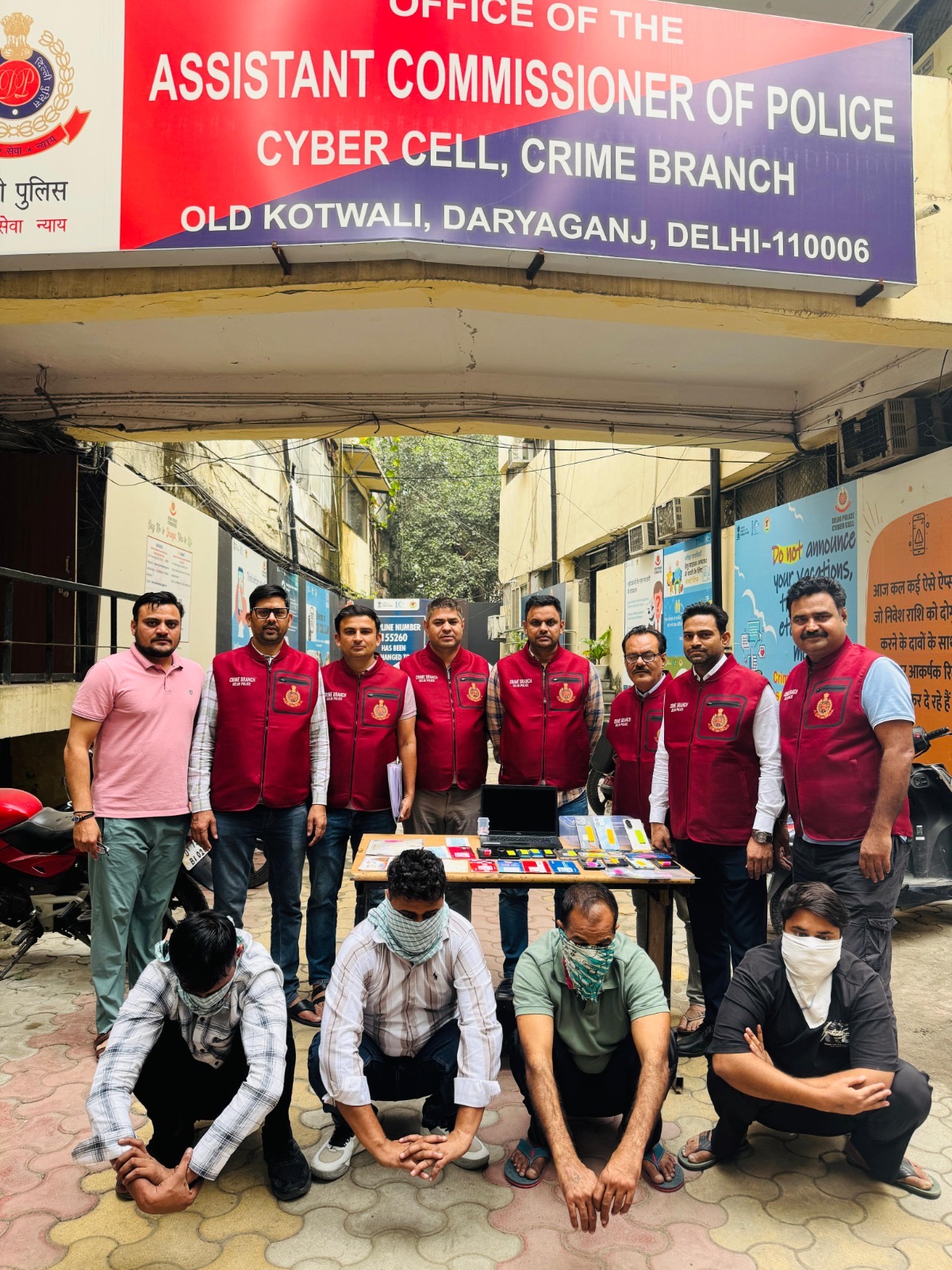 47 लाख की ऑनलाइन ट्रेडिंग ठगी का पर्दाफाश: साइबर सेल ने 5 और ठग पकड़े, चीन से ऑपरेट होता था नेटवर्क