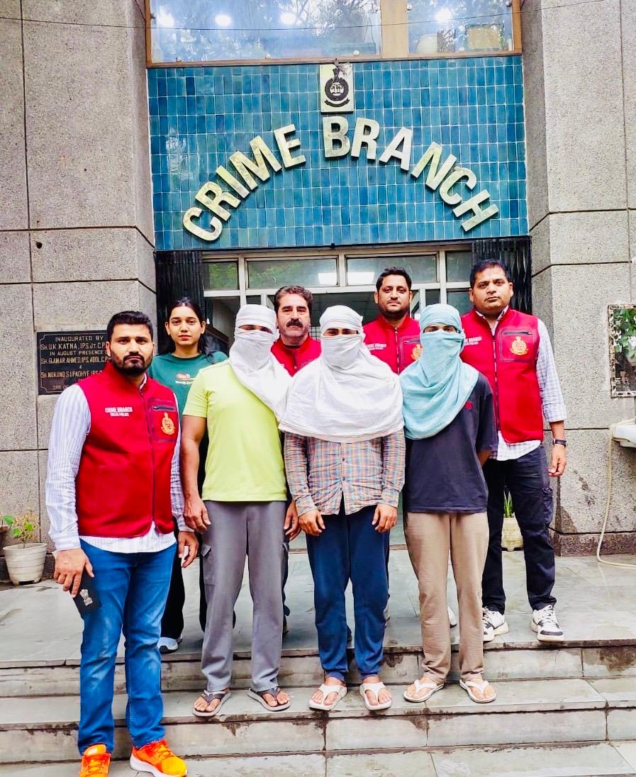 रूस-तुर्की जॉब के नाम पर ठगी का खेल खत्म—क्राइम ब्रांच ने फर्जी वीज़ा गिरोह का किया पर्दाफाश, 3 गिरफ्तार