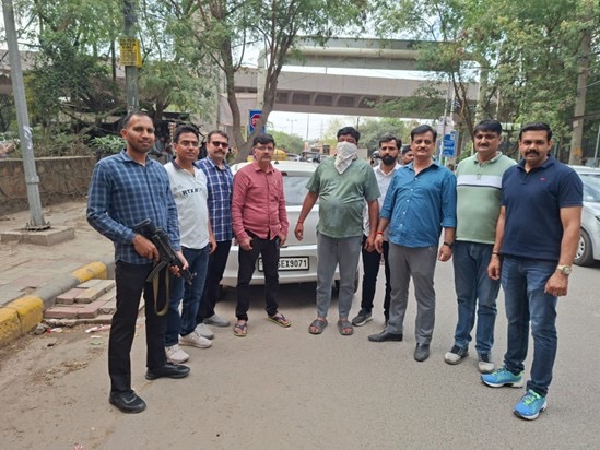 सुरेंद्र फौजी गैंग को बड़ा झटका, कुख्यात बदमाश राकेश बंजारा हथियार समेत गिरफ्तार