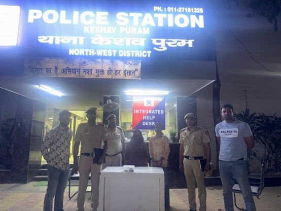 6 घंटे में सुलझी बुजुर्ग महिला के घर चोरी: नौकरानी गिरफ्तार, 250 ग्राम सोना बरामद